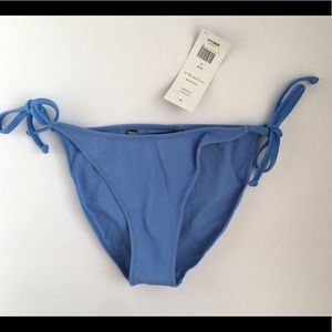 Blue bikini bottom